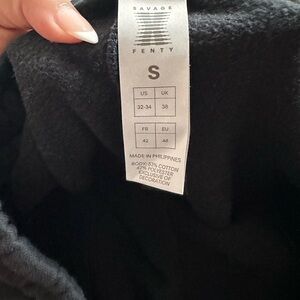 Black savage x fenty sweats